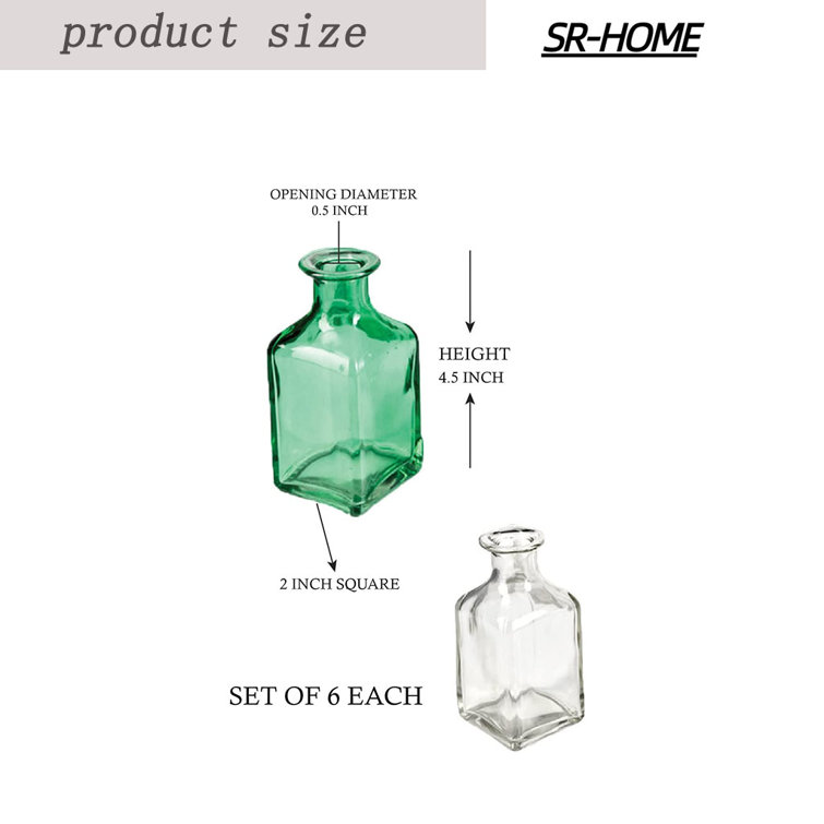 SRHOME Glass Decorative Bottle Wayfair Canada